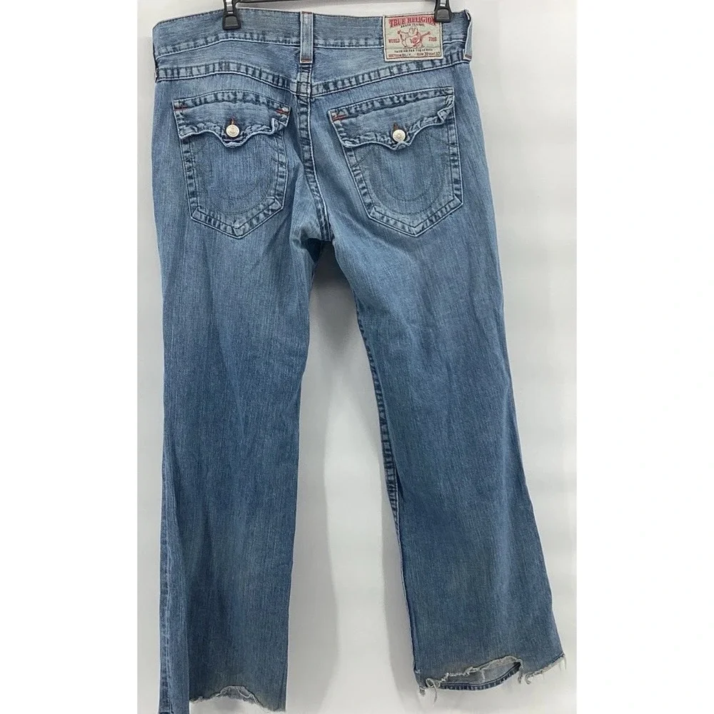 True Religion Originals Billy Flap Jeans Relaxed Men's 38 X 33